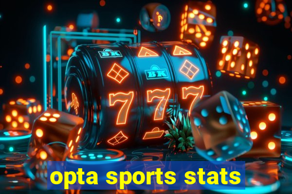 opta sports stats